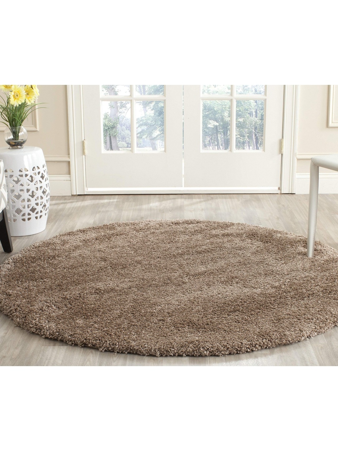 

IMRA CARPET Brown Circular Regular Carpet