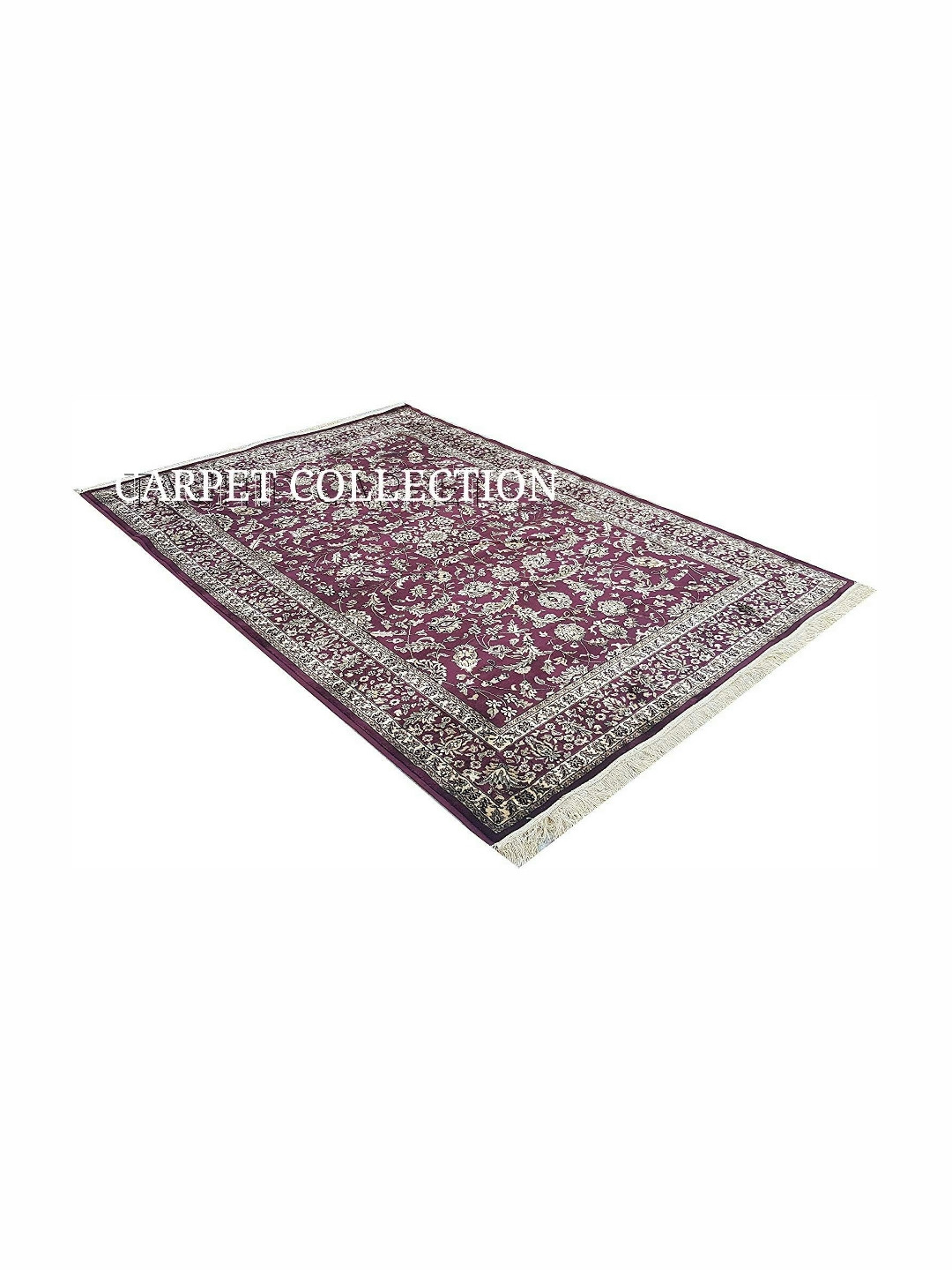 

IMRA CARPET Red Ethnic Motifs Handmade Polyester Carpet