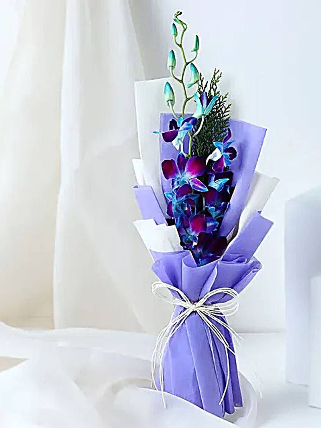 

fnp Blue Enchanted Orchid Bouquets