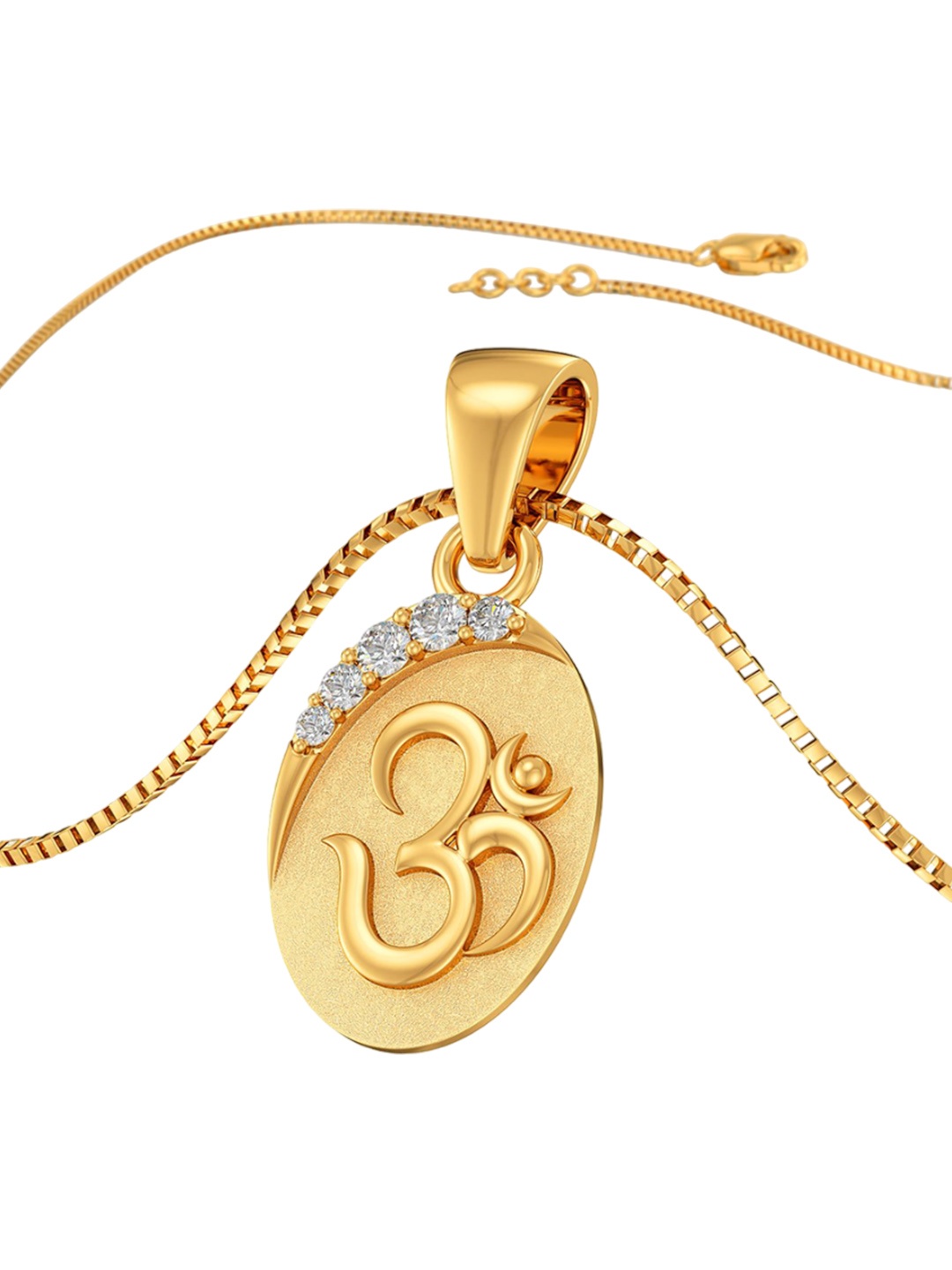 

Joyalukkas 22Kt Gemstone Gold Pendant-2.24gm