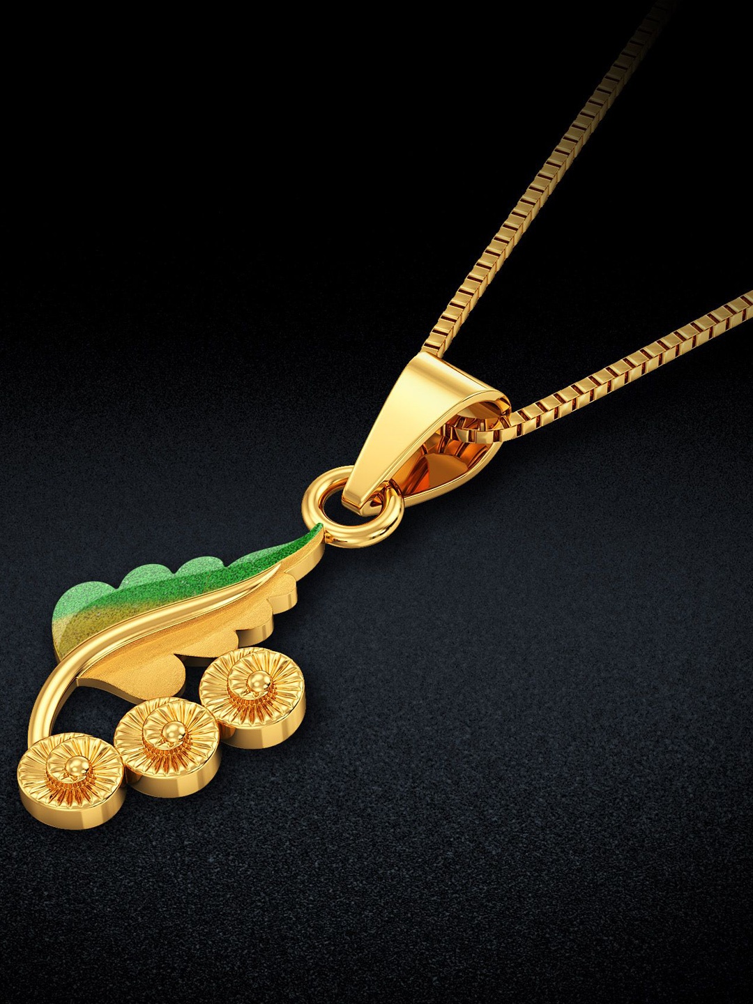

Joyalukkas 22KT Pendant Gold-1.31gm