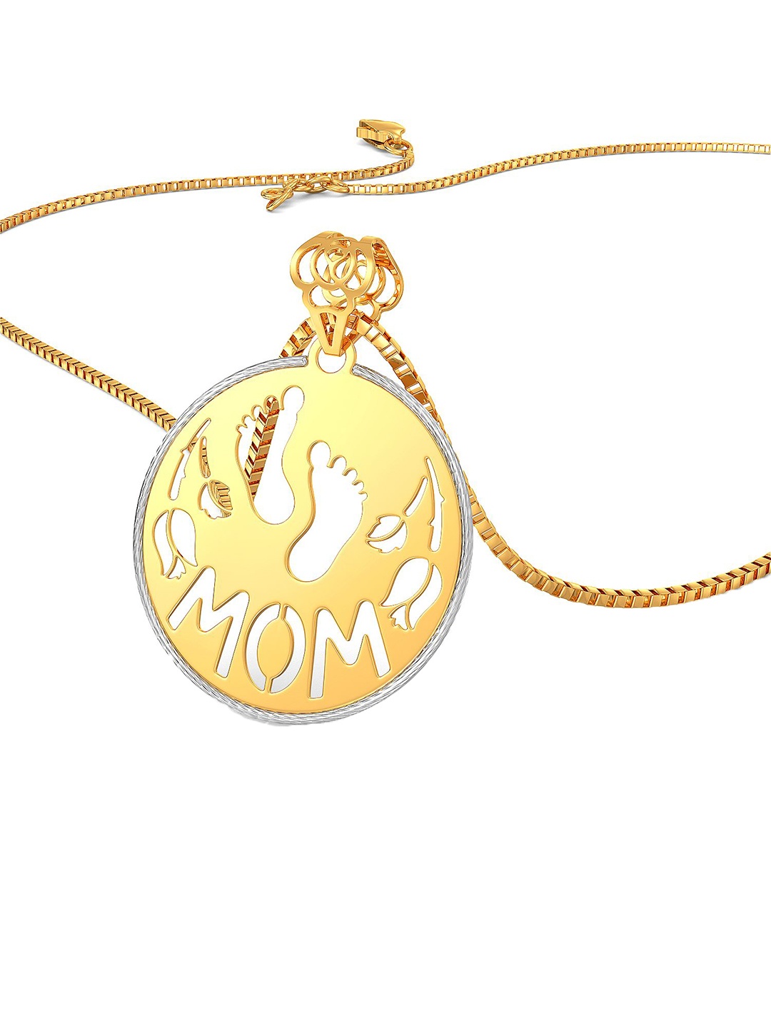 

Joyalukkas 22KT Gold Pendant-1.77 gm