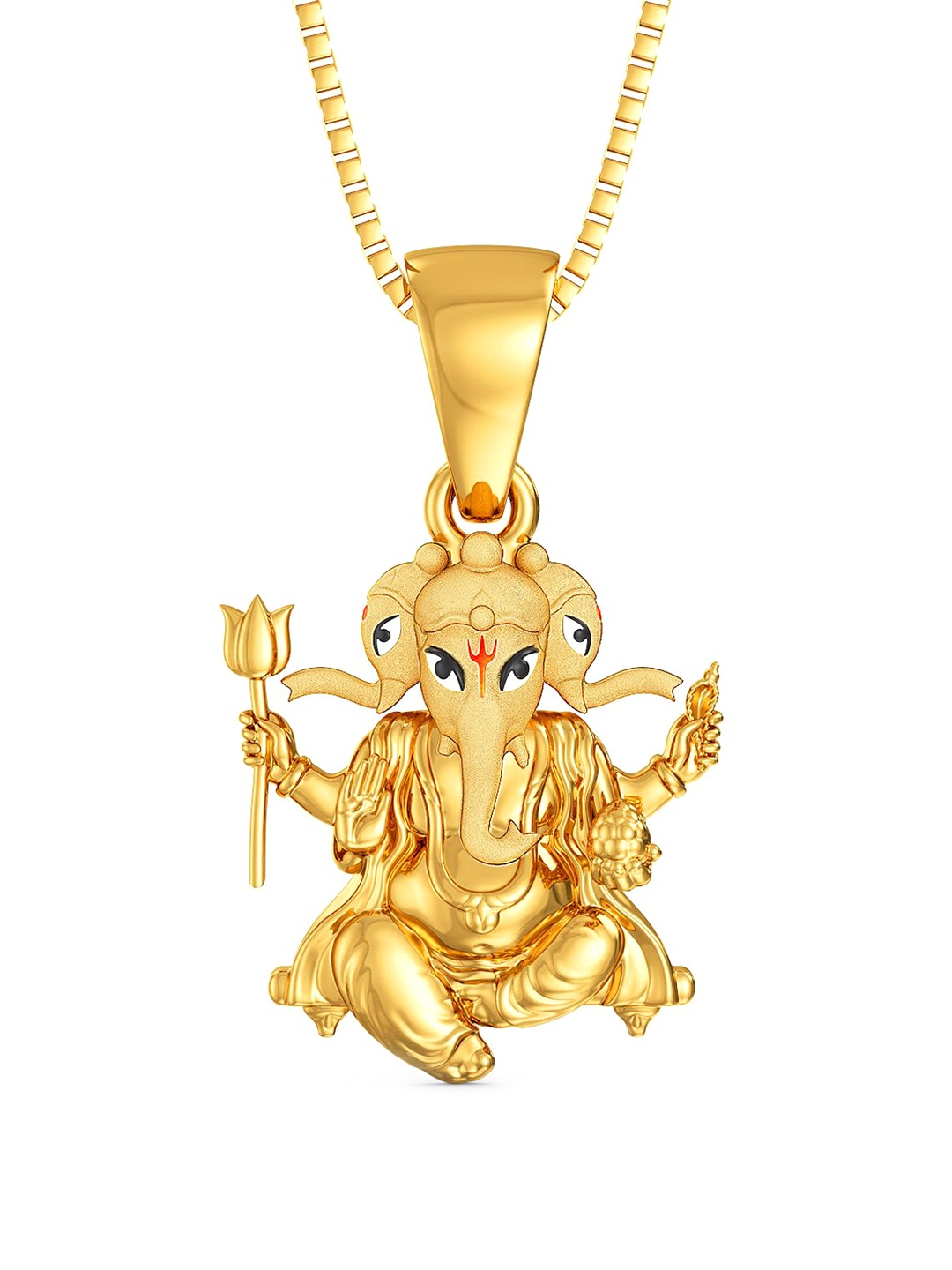 

Joyalukkas Kids 22KT Lord Ganesh Pendant Gold- 3.55 gm