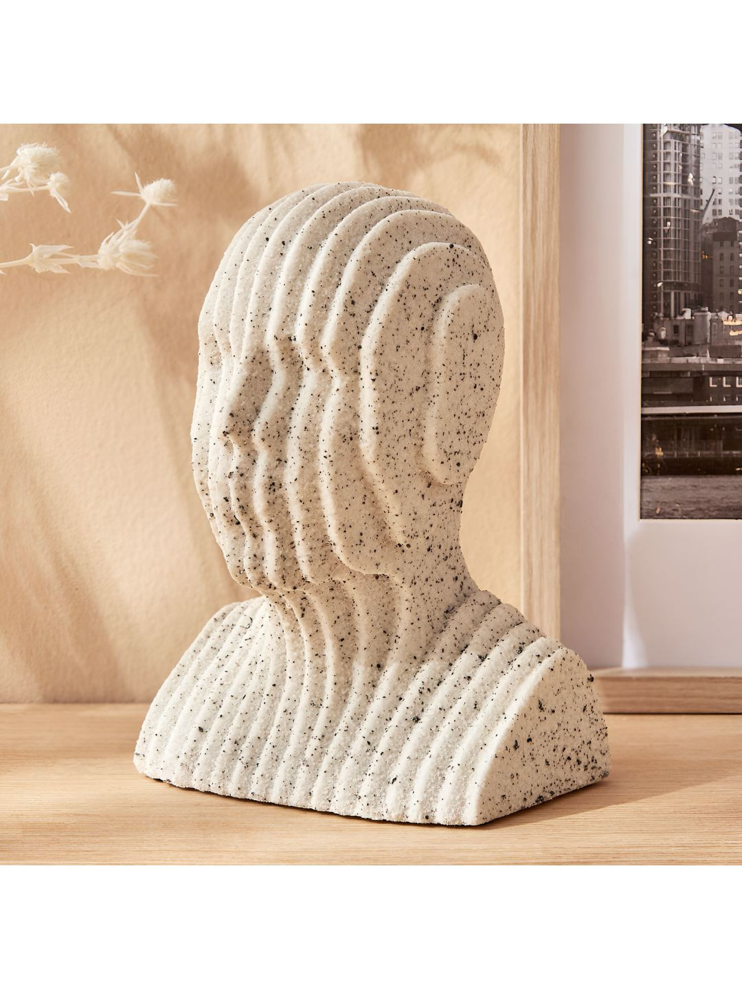 

Home Centre Grey Figurine Showpiece