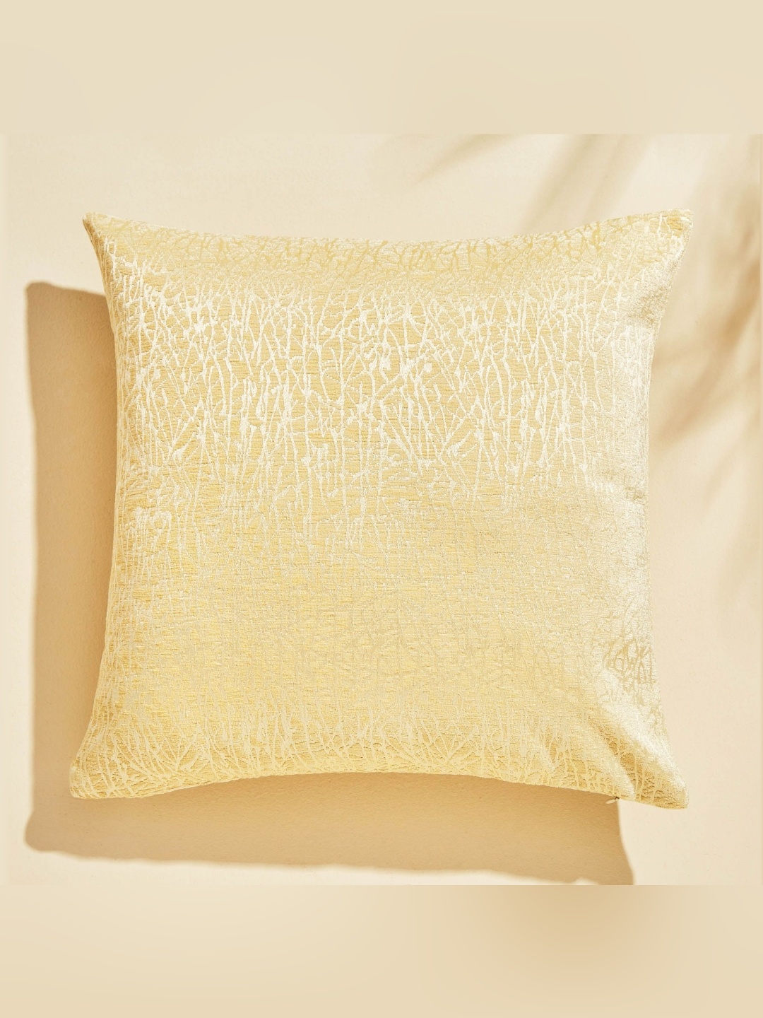 

Home Centre Yellow Set of 2 Velvet Square Cushion Covers