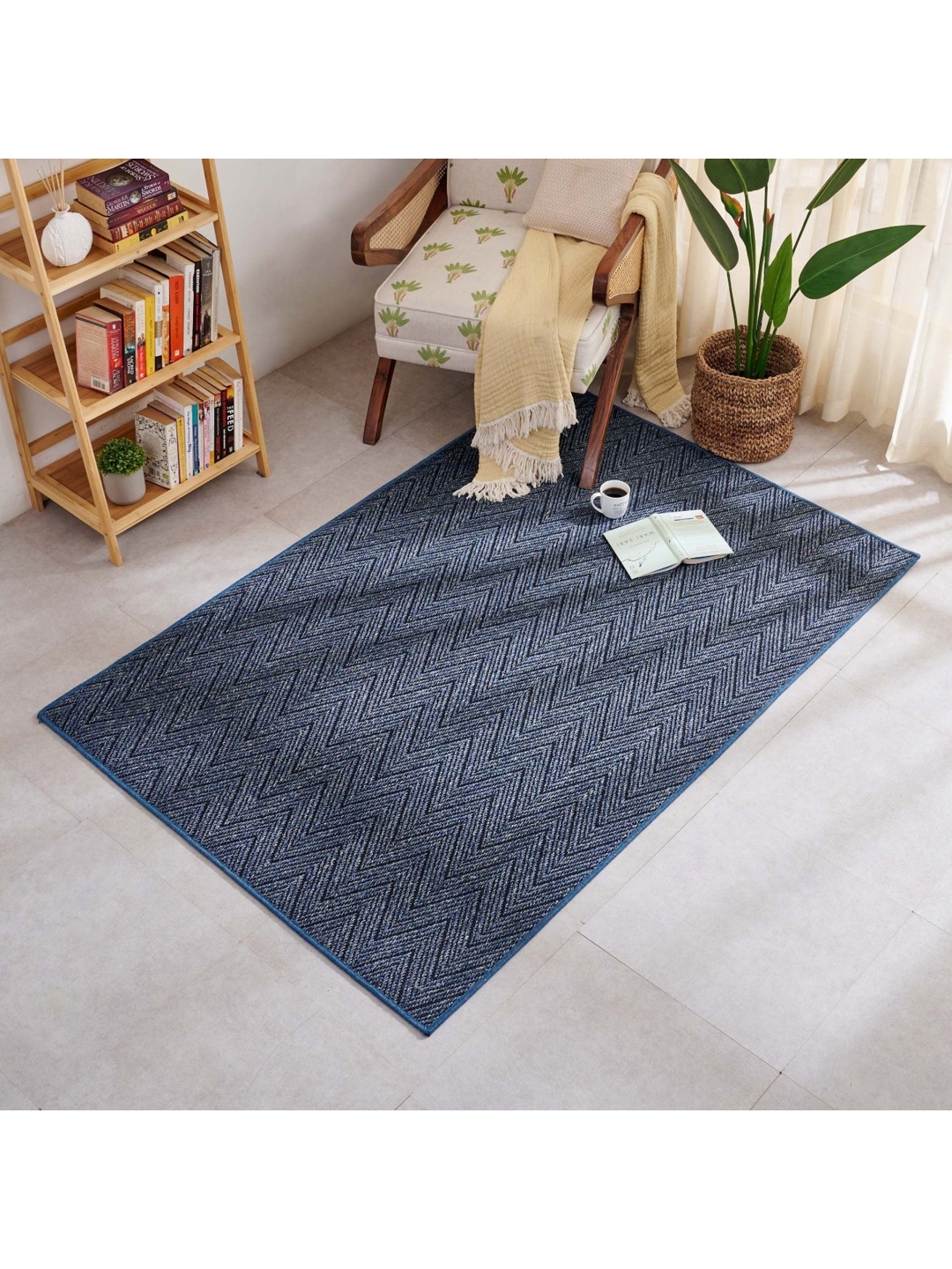

Home Centre Blue Abstract Other Carpet