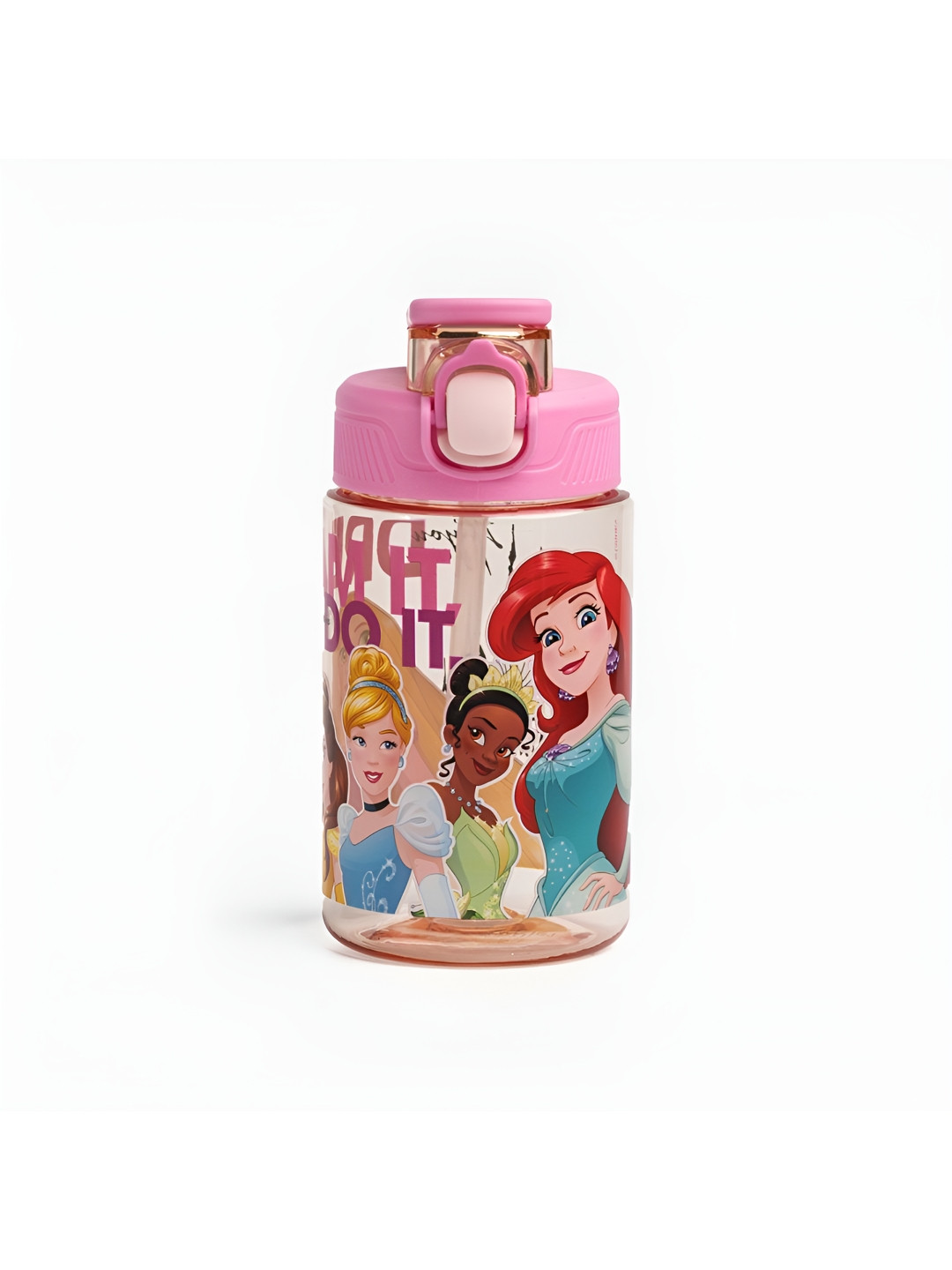 

Disney Pink & Blue Printed Smart Vacuum Sipper Water Bottle 400 ml