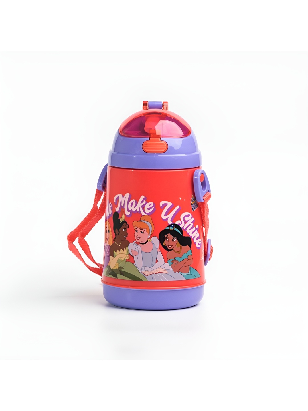 

Disney Pink & Purple Printed Smart Vacuum Sipper Water Bottle 400 ml