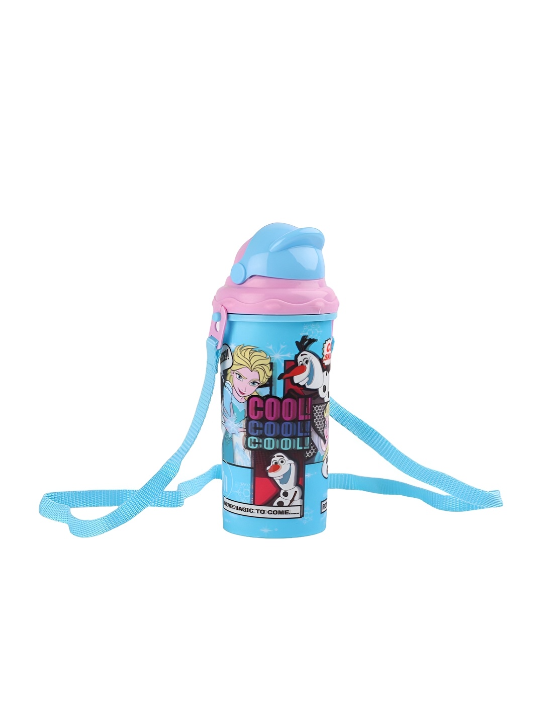 

Disney Blue & Pink Printed Smart Vacuum Sipper Water Bottle 500 ml