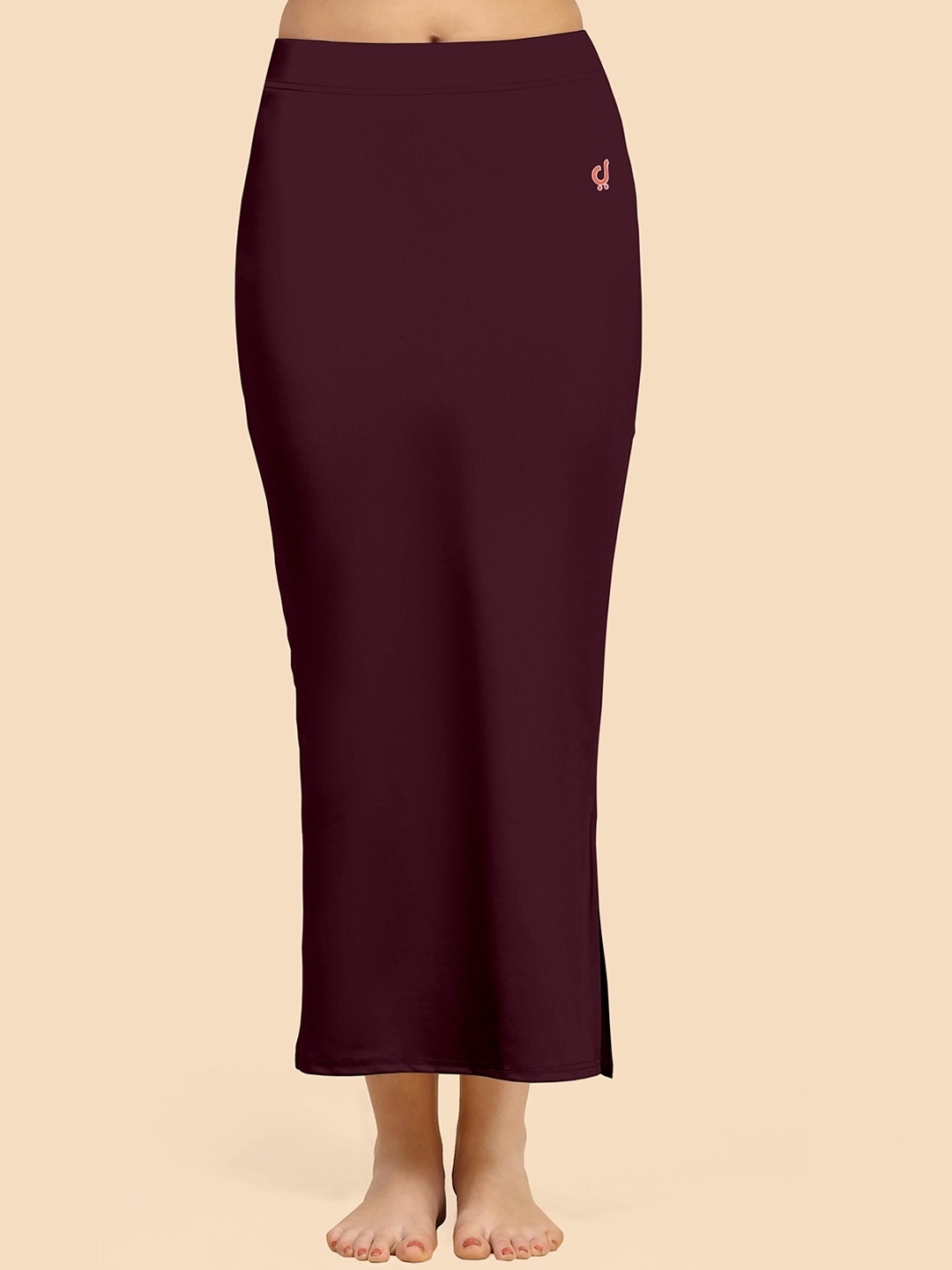

Trendmalls High Rise Mermaid-Fit Stretchable Saree Shapewear, Burgundy