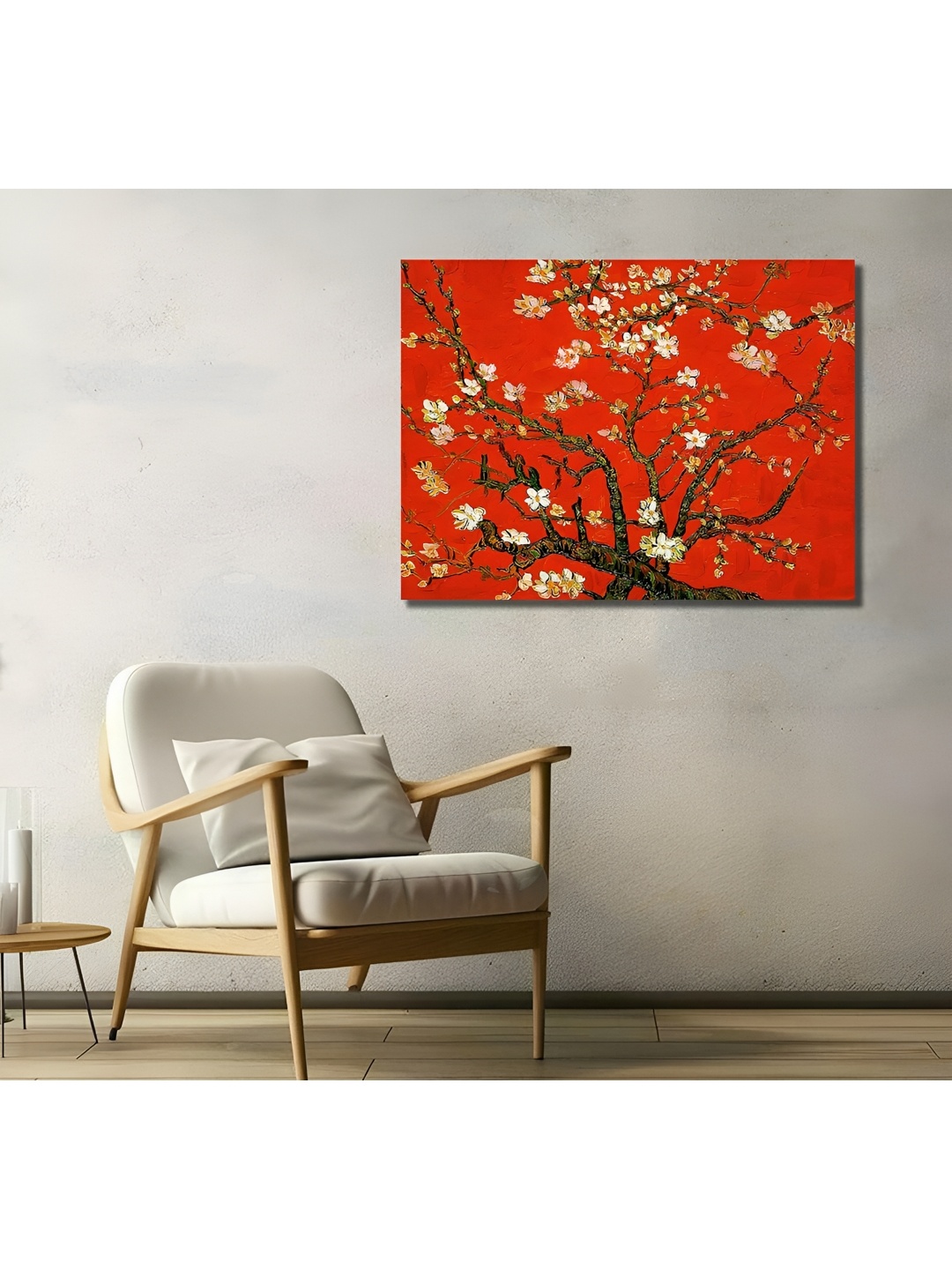 

Tamatina Red & Brown Japanese Maple Tree Painting Wall Art