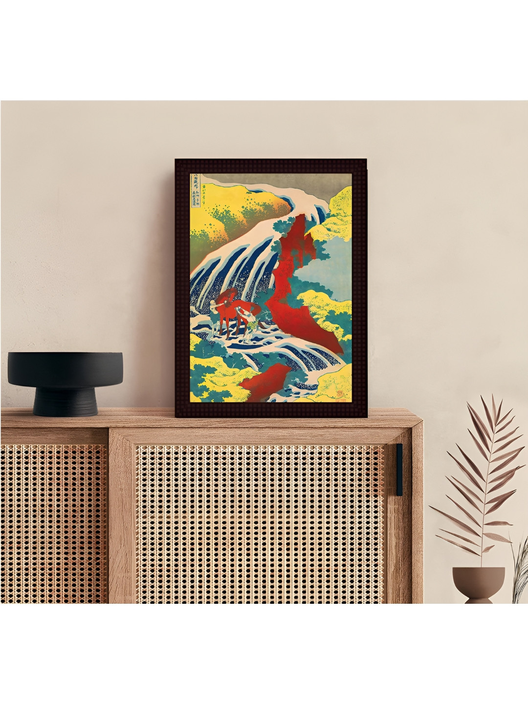 

Tamatina Yellow & Green Printed Wall Art