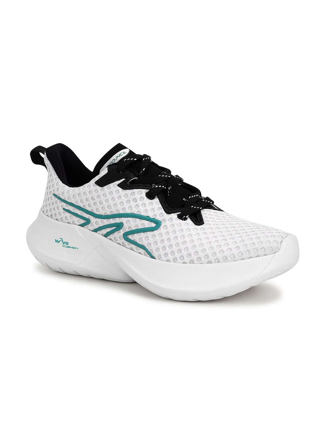 

Allen Cooper Men Mesh Running Non-Marking Shoes, White