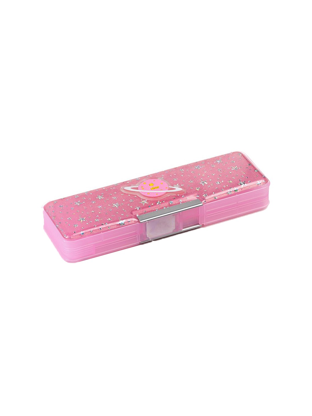

QIPS Kids Printed Pen Case, Pink
