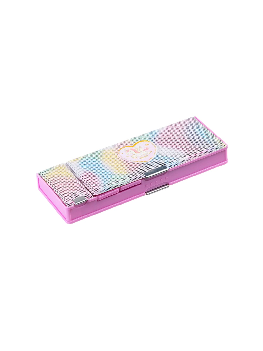 

QIPS Kids Printed Pen Case, Pink