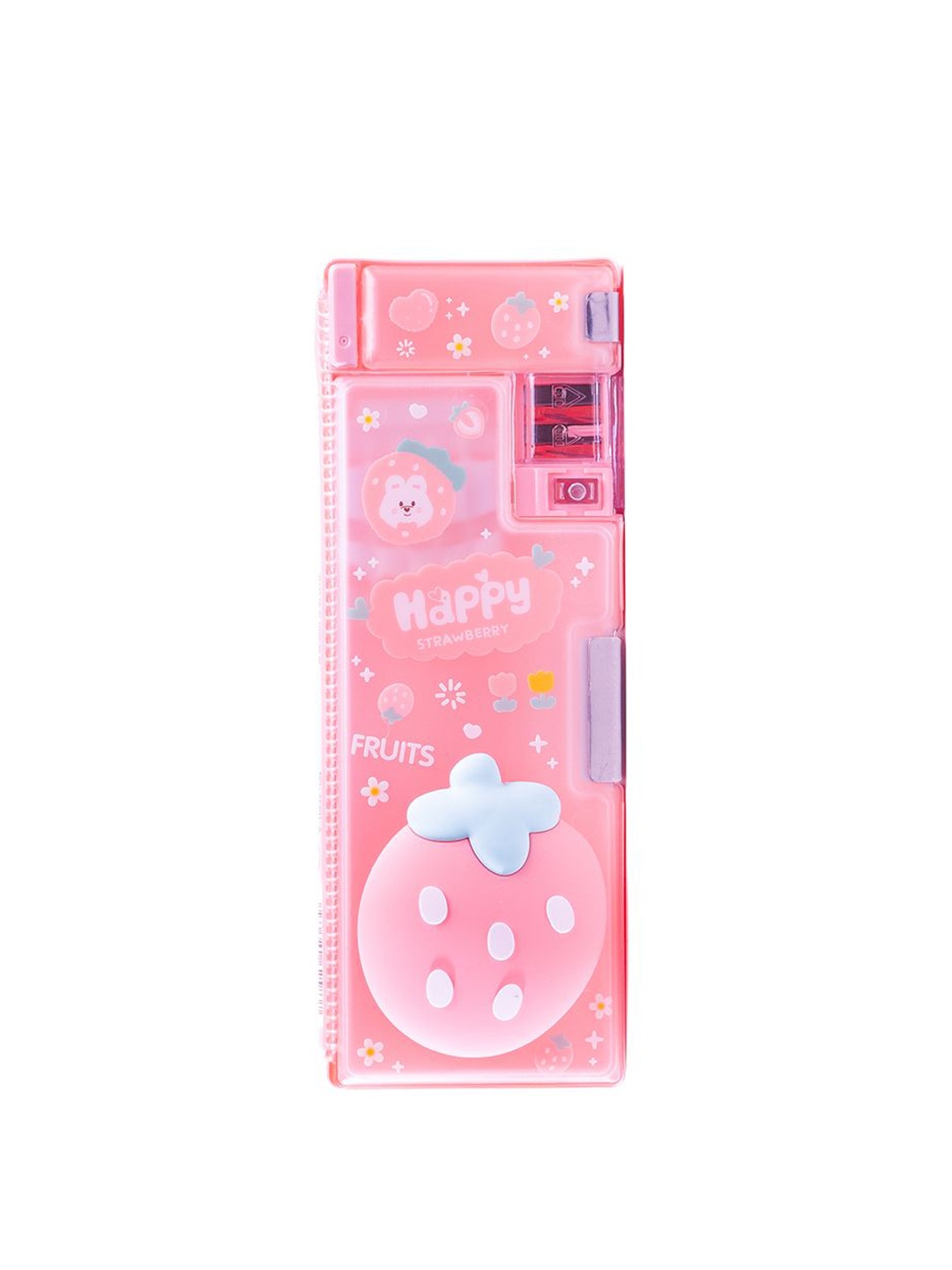 

QIPS Self Designed Pen Cases Stationery, Pink