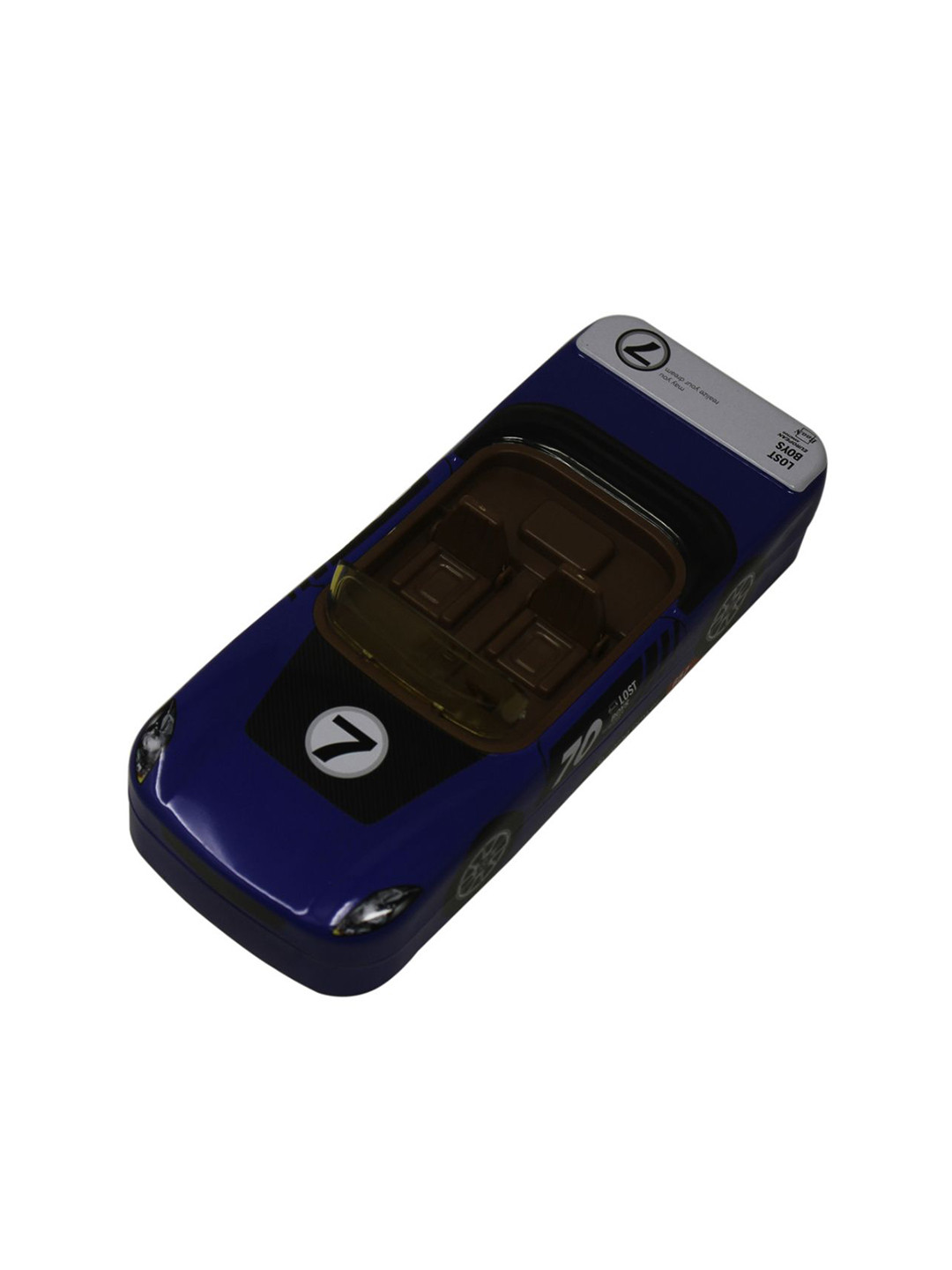 

QIPS Kids Self Design Pen Case Stationery, Navy blue