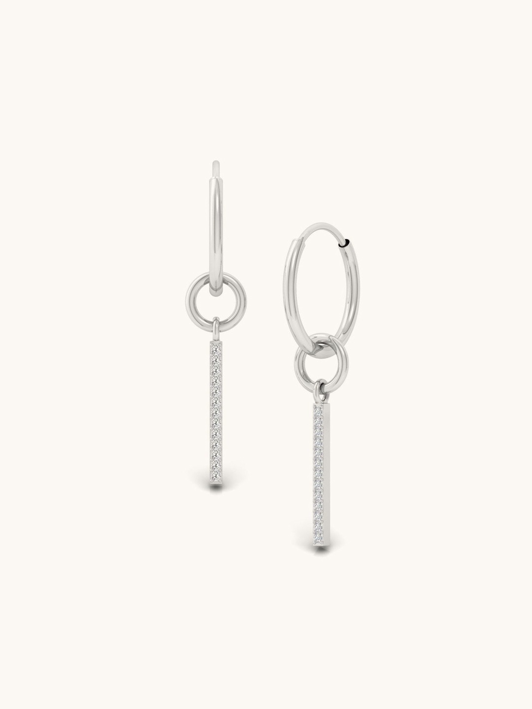 

Mabel Contemporary Ear Cuff Earrings, Silver