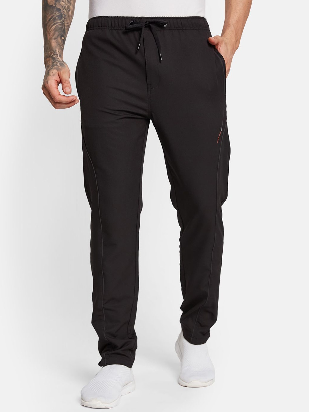 

Octave SS24 Men Cotton Track Pants, Black
