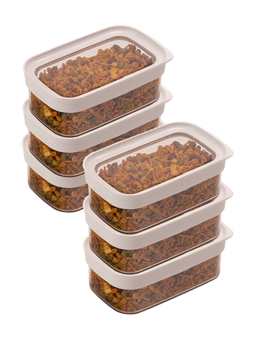 

P-Plus International Transparent 6 Pieces Container 425 ml
