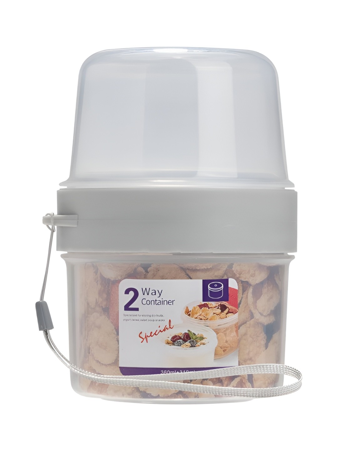 

P-Plus International Transparent Airtight Food Storage Container