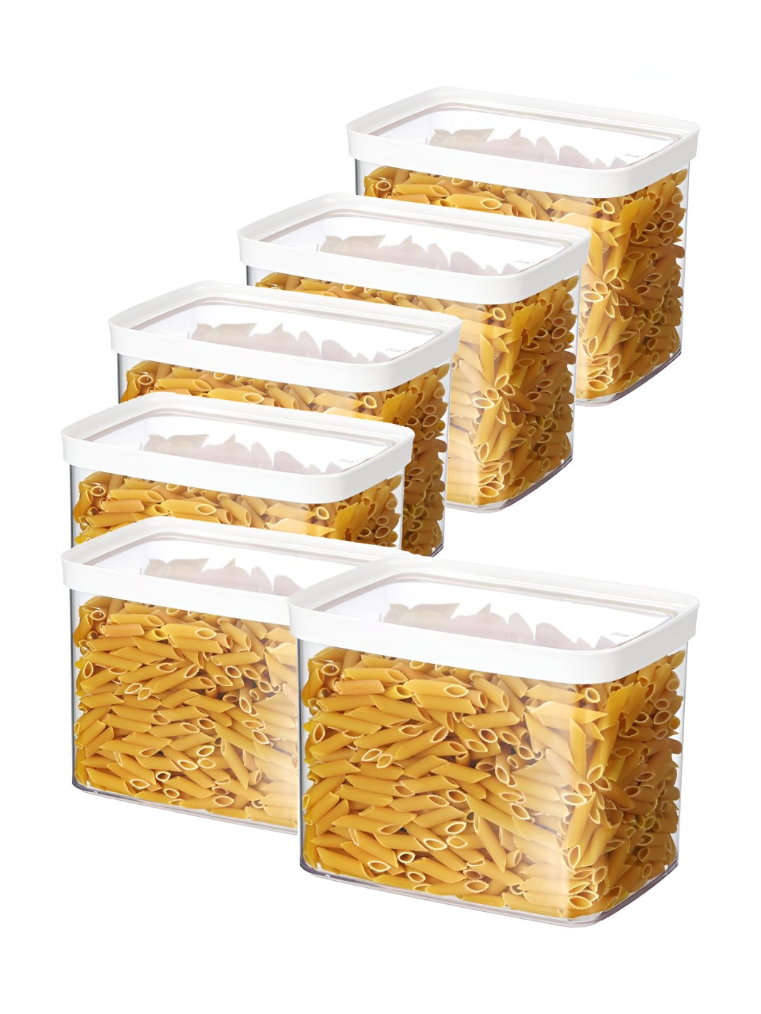 

P-Plus International Transparent 6 Pieces Container 1L