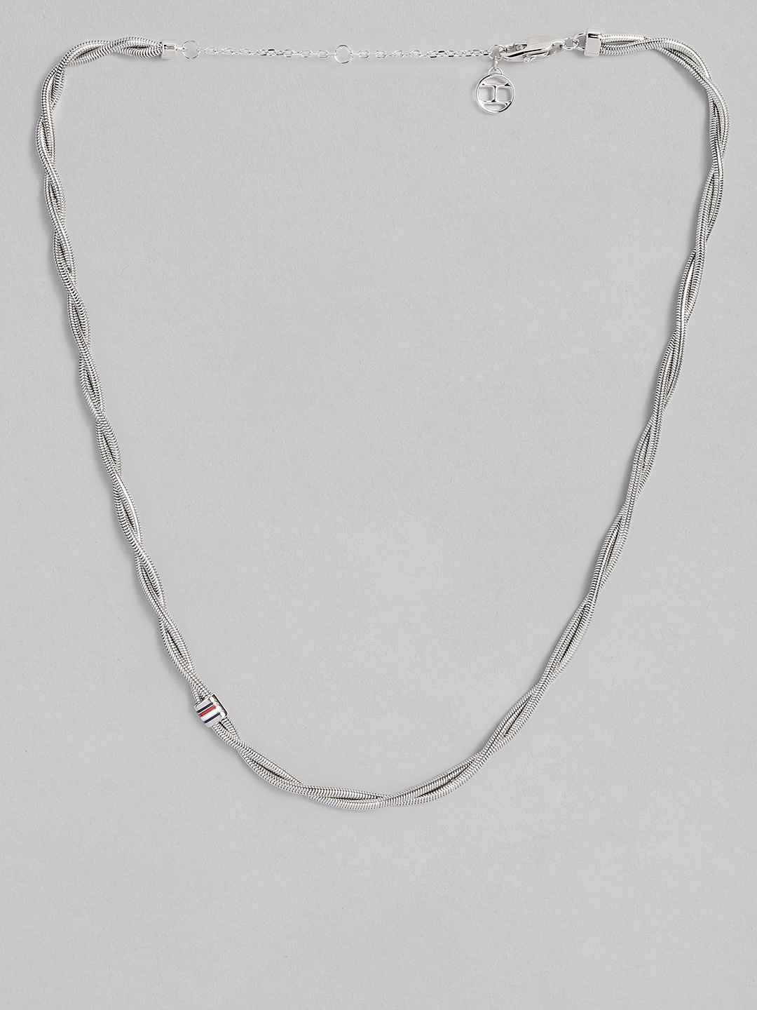 

Tommy Hilfiger Brass-Plated Necklace, Silver