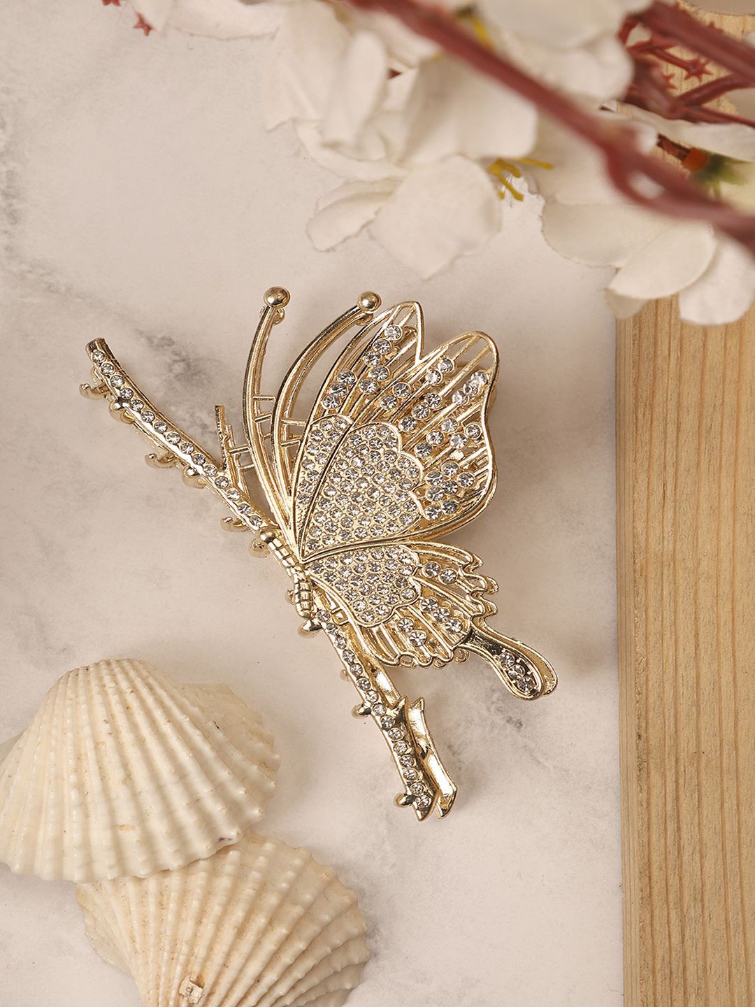 

Bhana Fashion Women Claw Clip, Gold