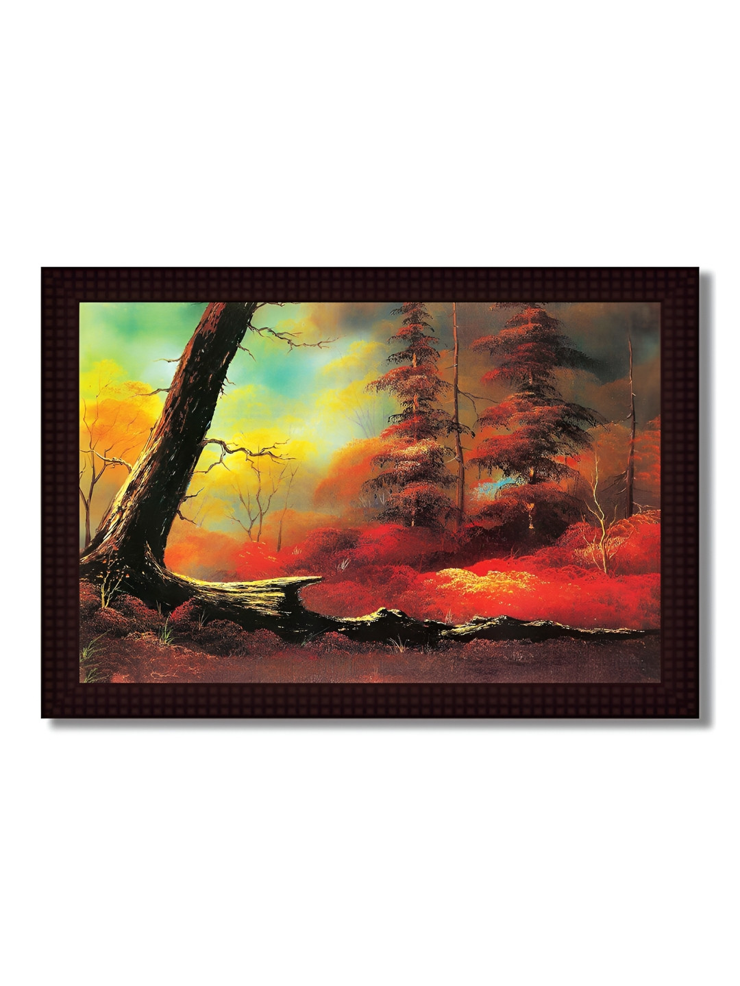 

Tamatina Orange Forest Cotton Canvas Wall Art