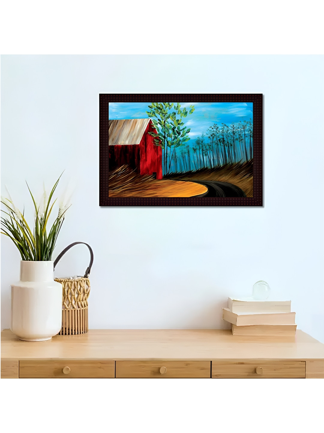 

Tamatina Brown & Green The Way of Home Wall Paintings