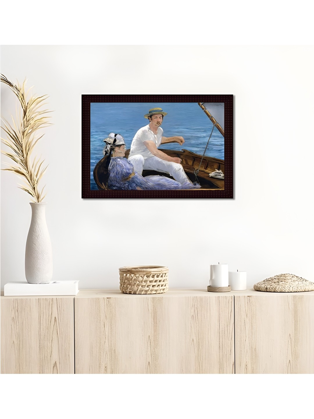 

Tamatina Blue & White Boating Canvas Wall Art