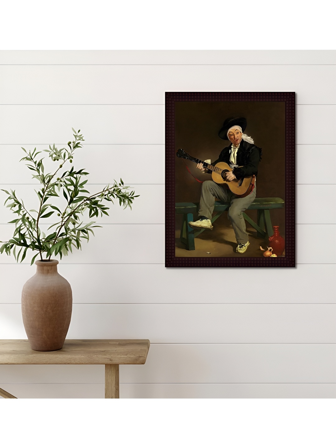 

Tamatina Black & Grey The Spanish Singer Cotton Canvas Wall Art