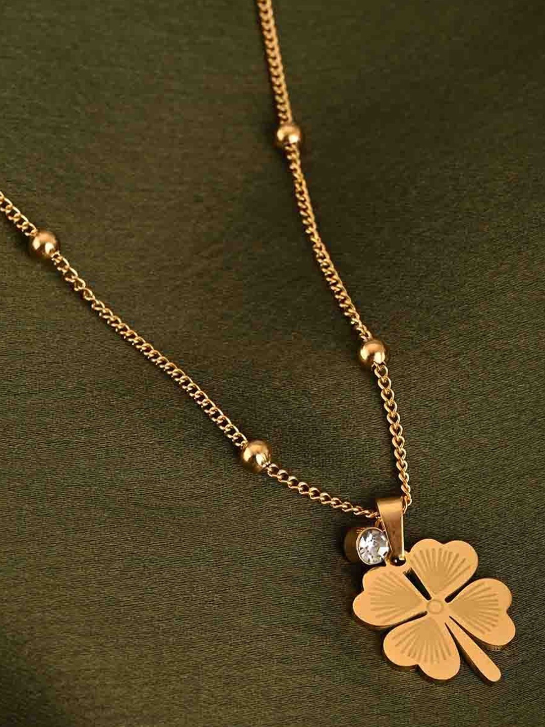

PALMONAS 18K Gold-Plated Stainless Steel Chain