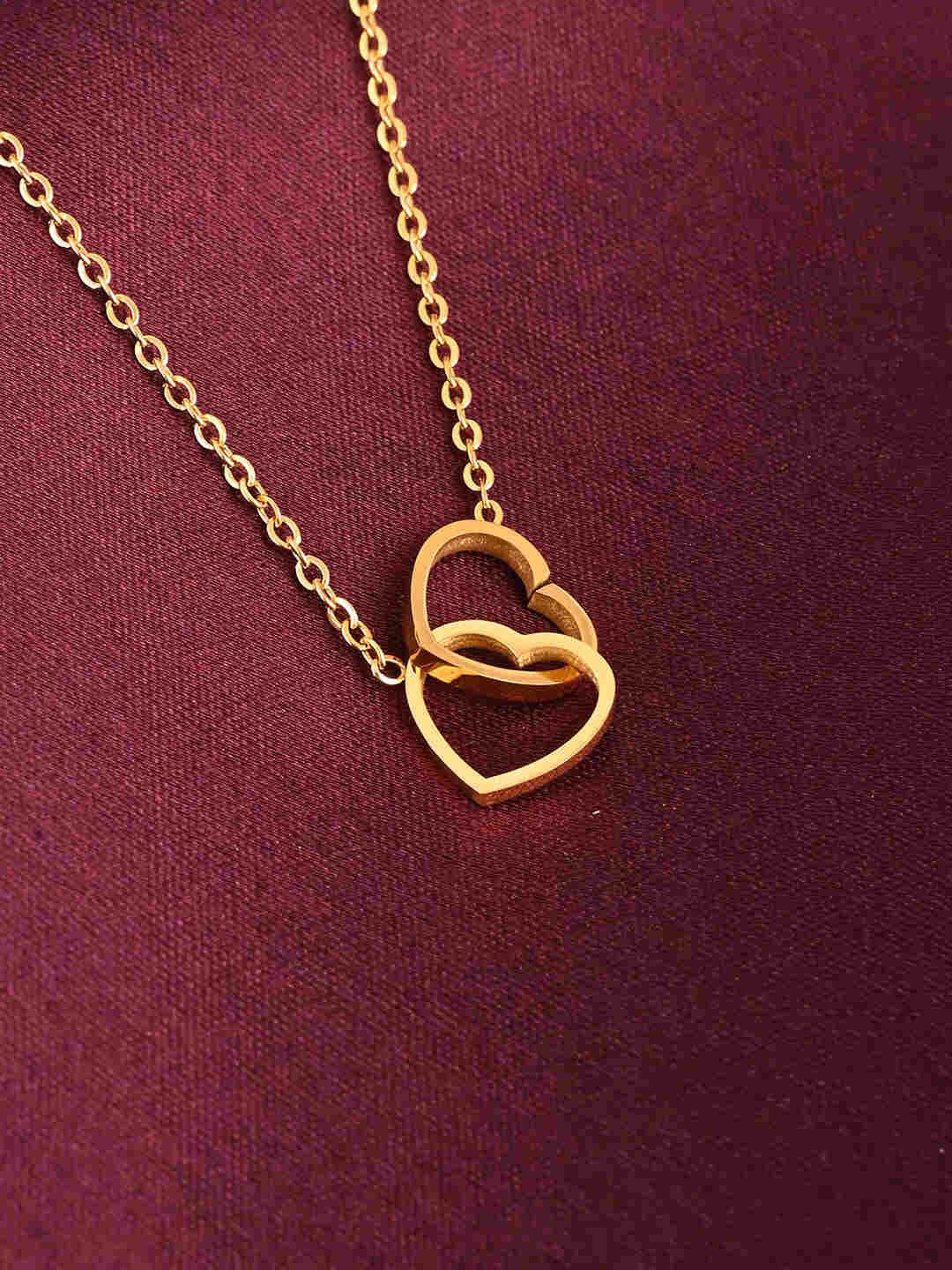 

PALMONAS 18K Gold-Plated Stainless Steel Necklace
