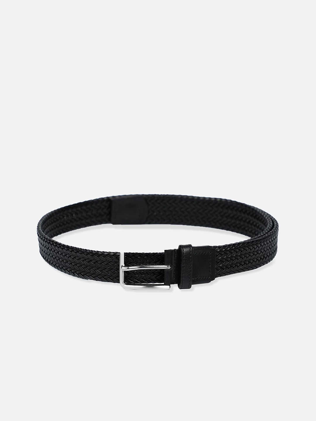 

Allen Solly Men Textured Leather Belt, Black