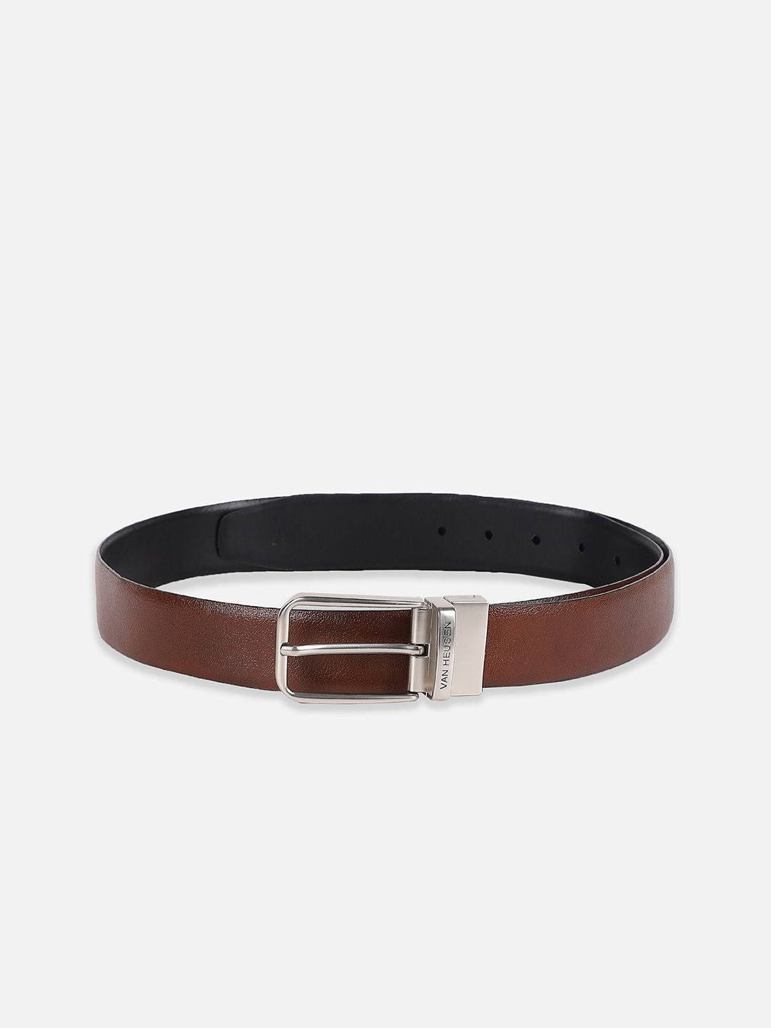 

Van Heusen Men Solid Leather Formal Belt, Brown