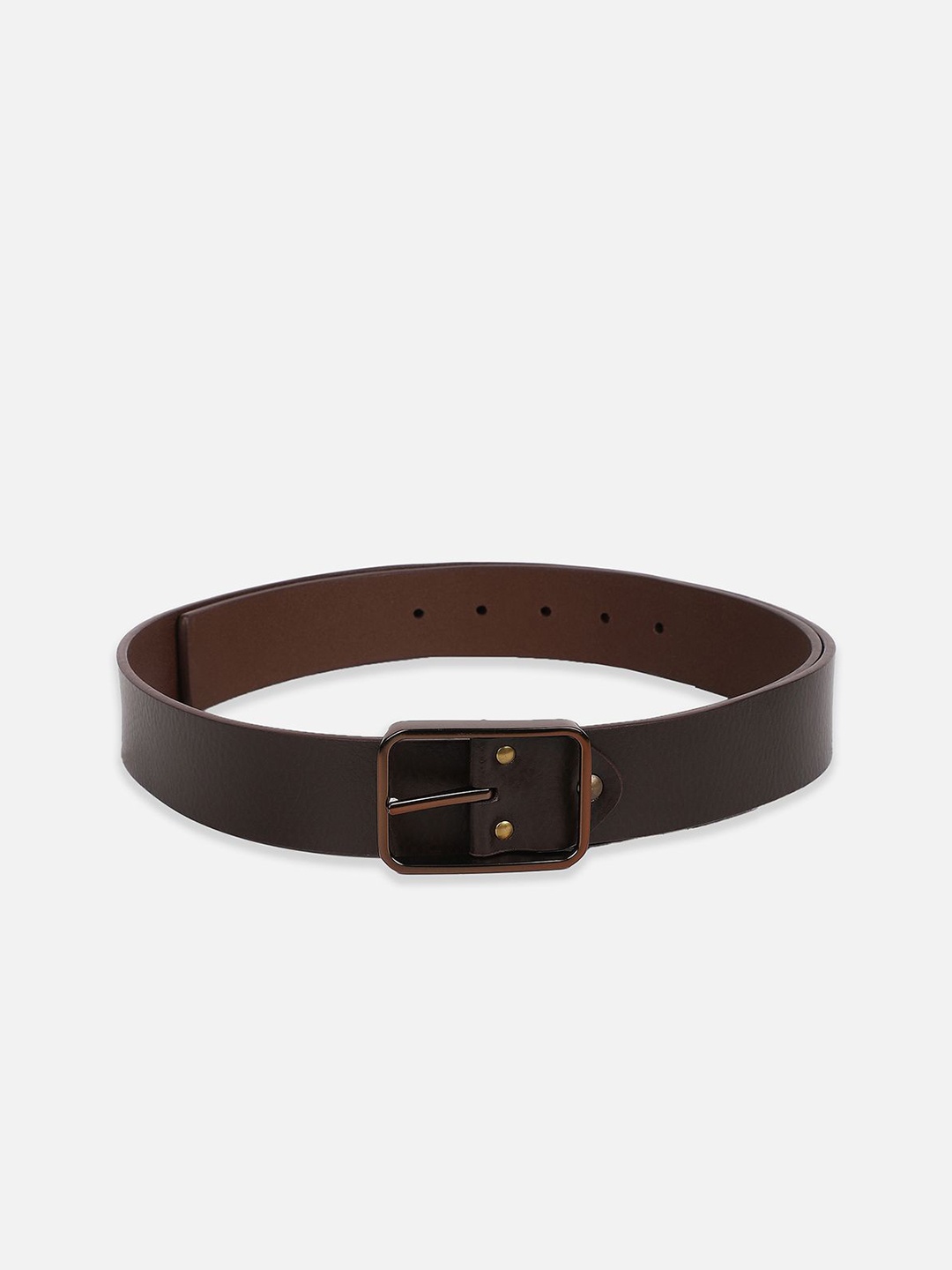 

Van Heusen Men Solid Tang Closure Belt, Brown