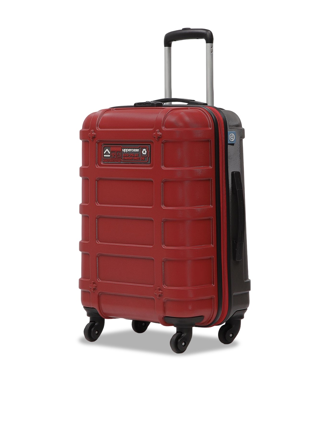 

uppercase Cargo Hard Sided Trolley Bags, Red