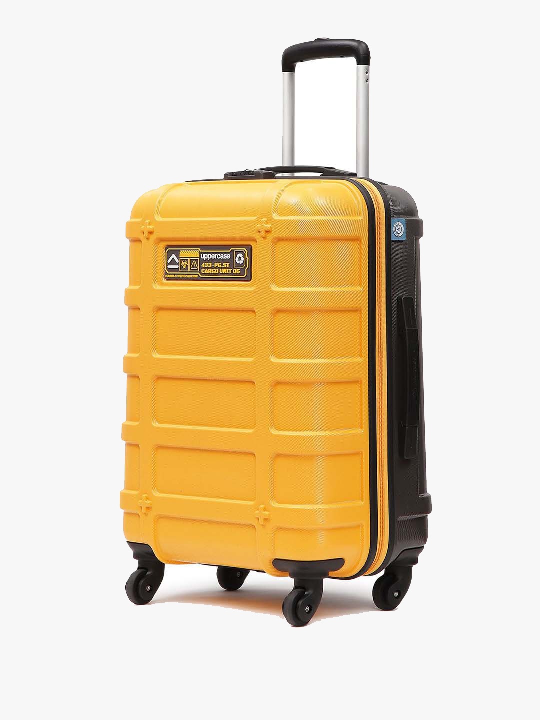 

uppercase Cargo Hard-Sided Trolley Bag, Yellow