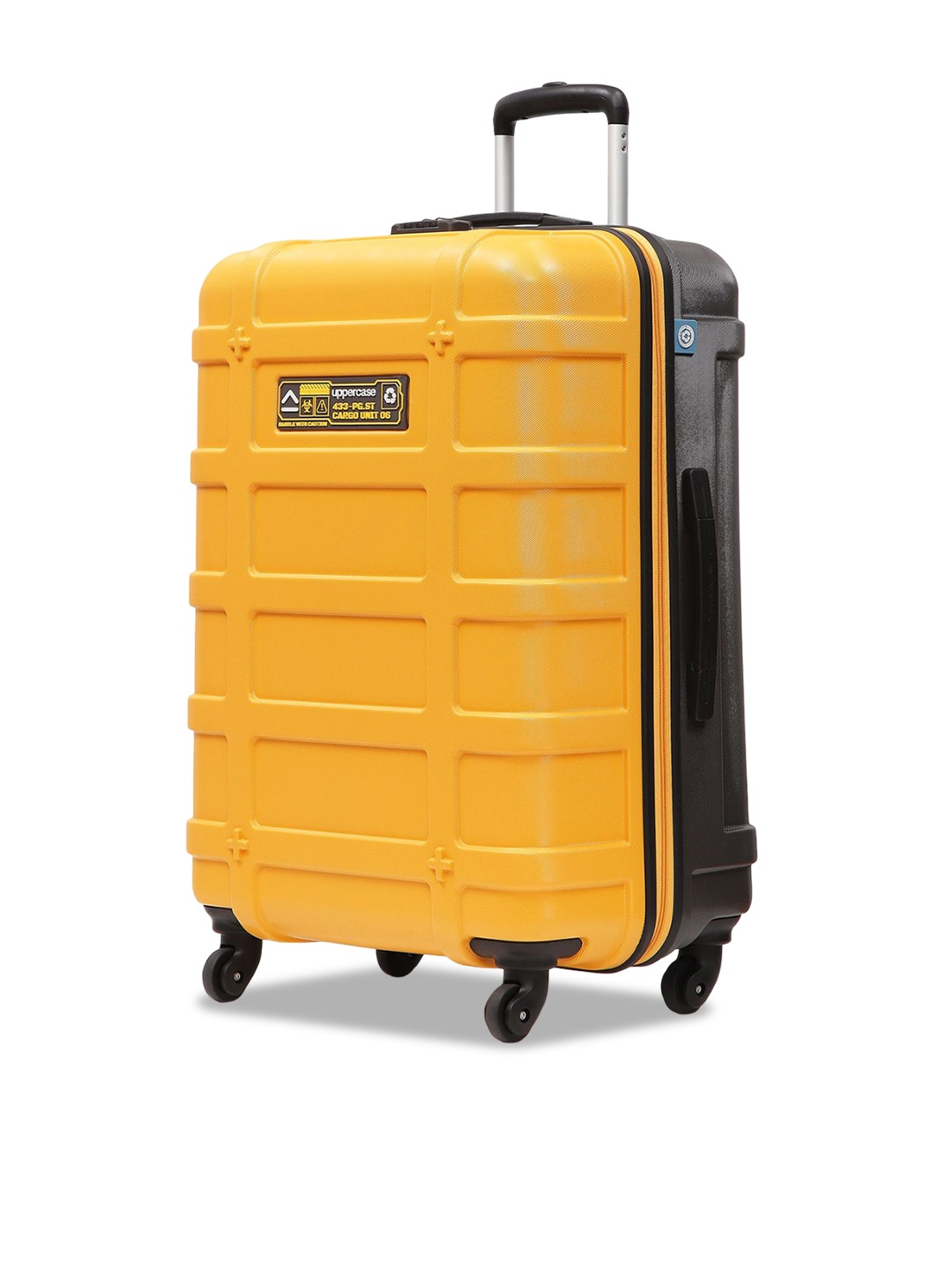 

uppercase Cargo Hard-Sided Trolley Bag, Yellow