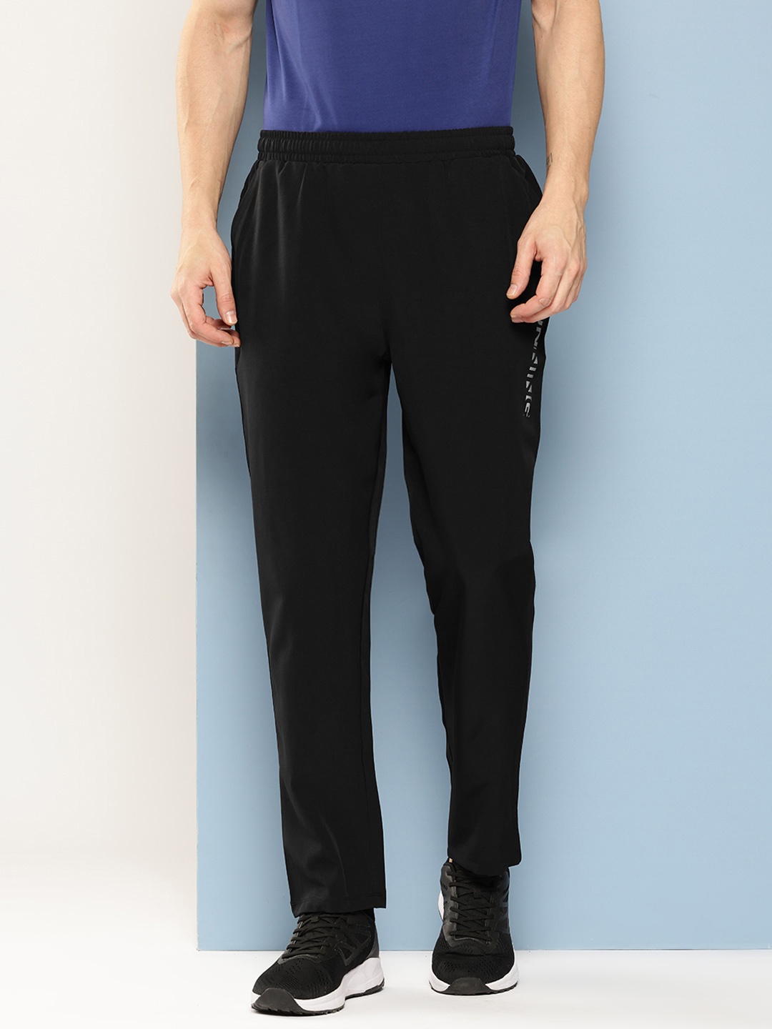 

Slazenger Men Ultra Dry Running Track Pants, Black