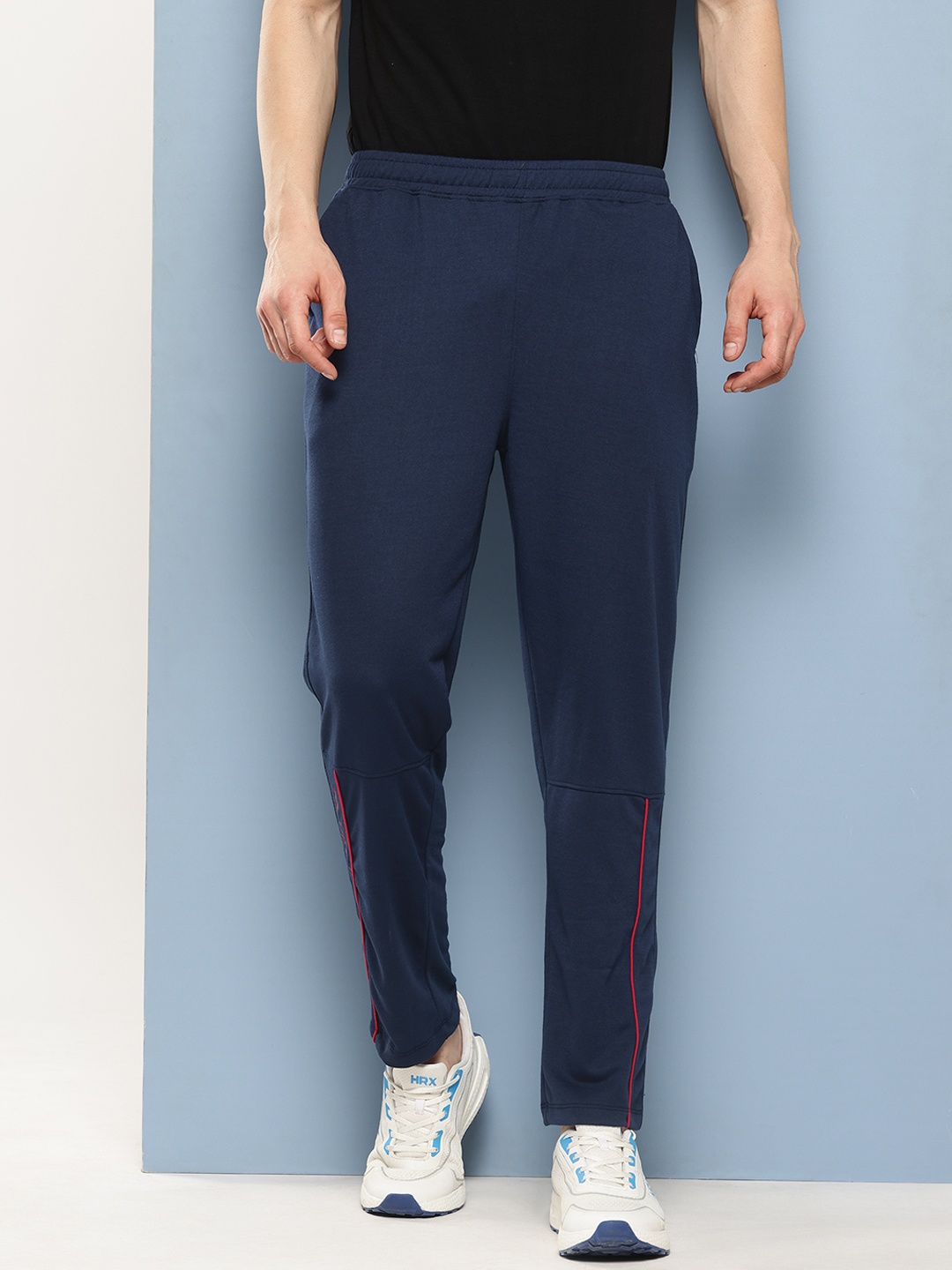 

Slazenger Men Athleisure Regular Fit Track Pants, Navy blue