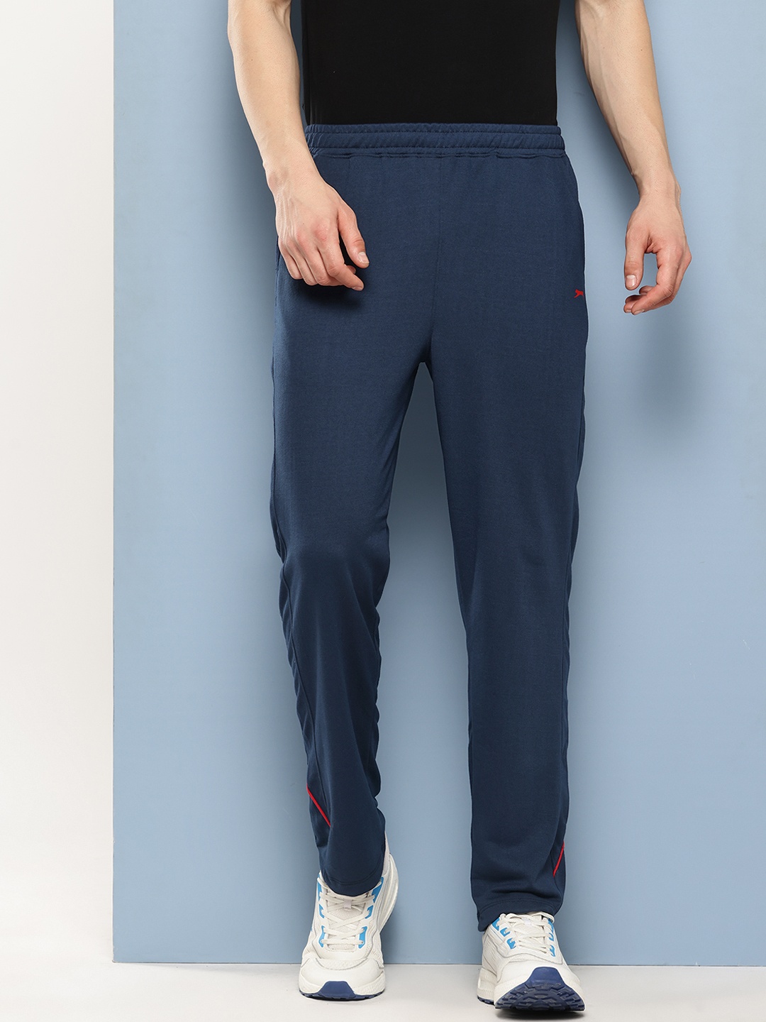 

Slazenger Men Athleisure Regular Fit Track Pants, Navy blue