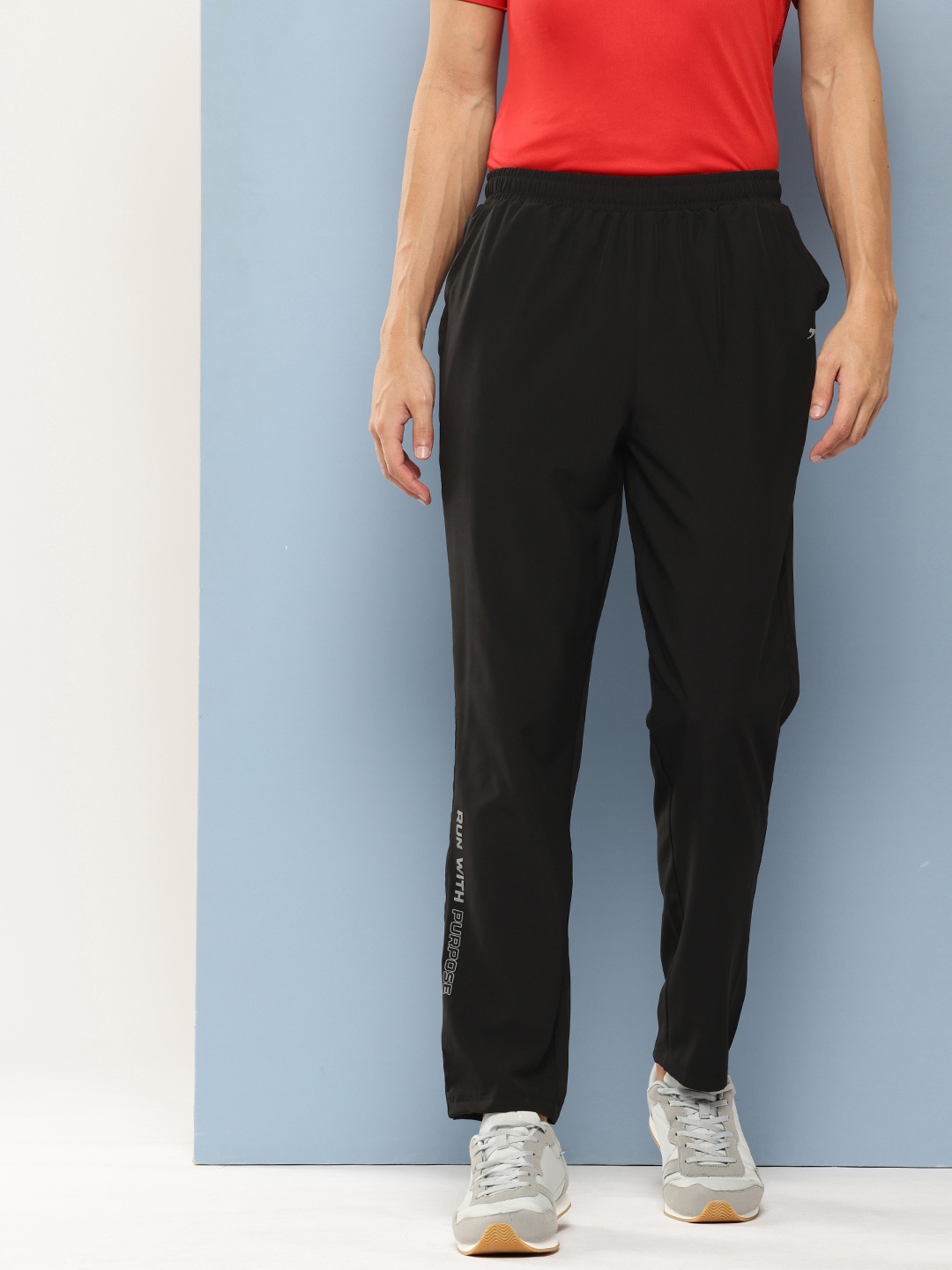 

Slazenger Men Ultra-Dry Active Track Pants, Black