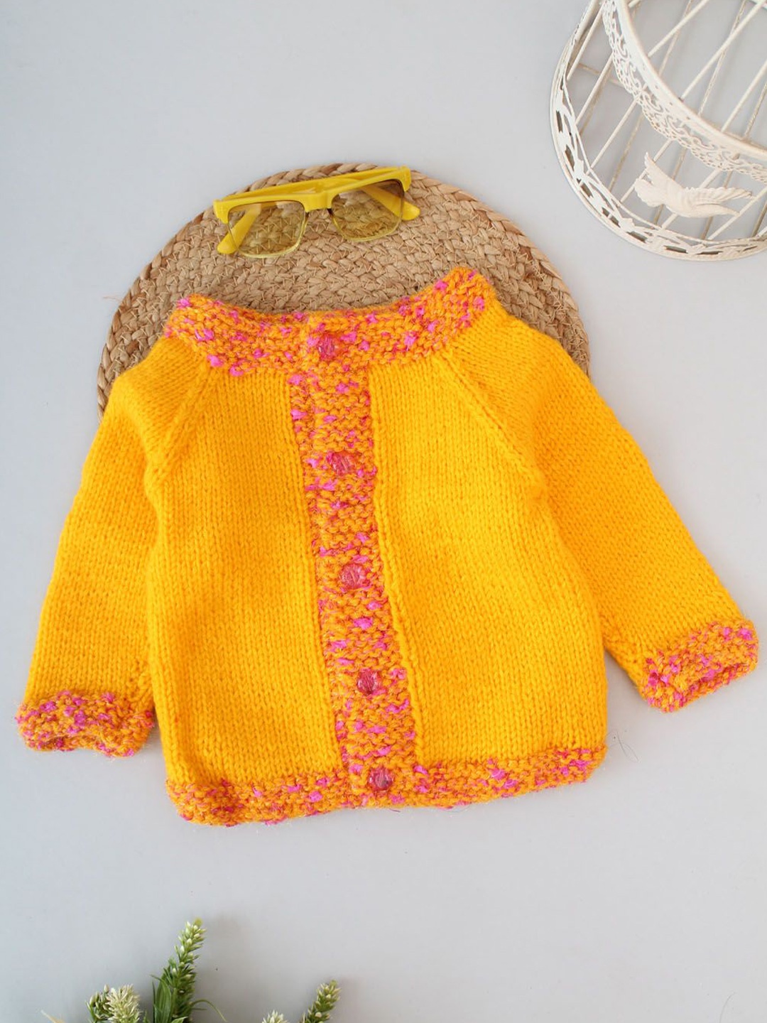 

Woonie Boys Quirky Cardigan, Yellow