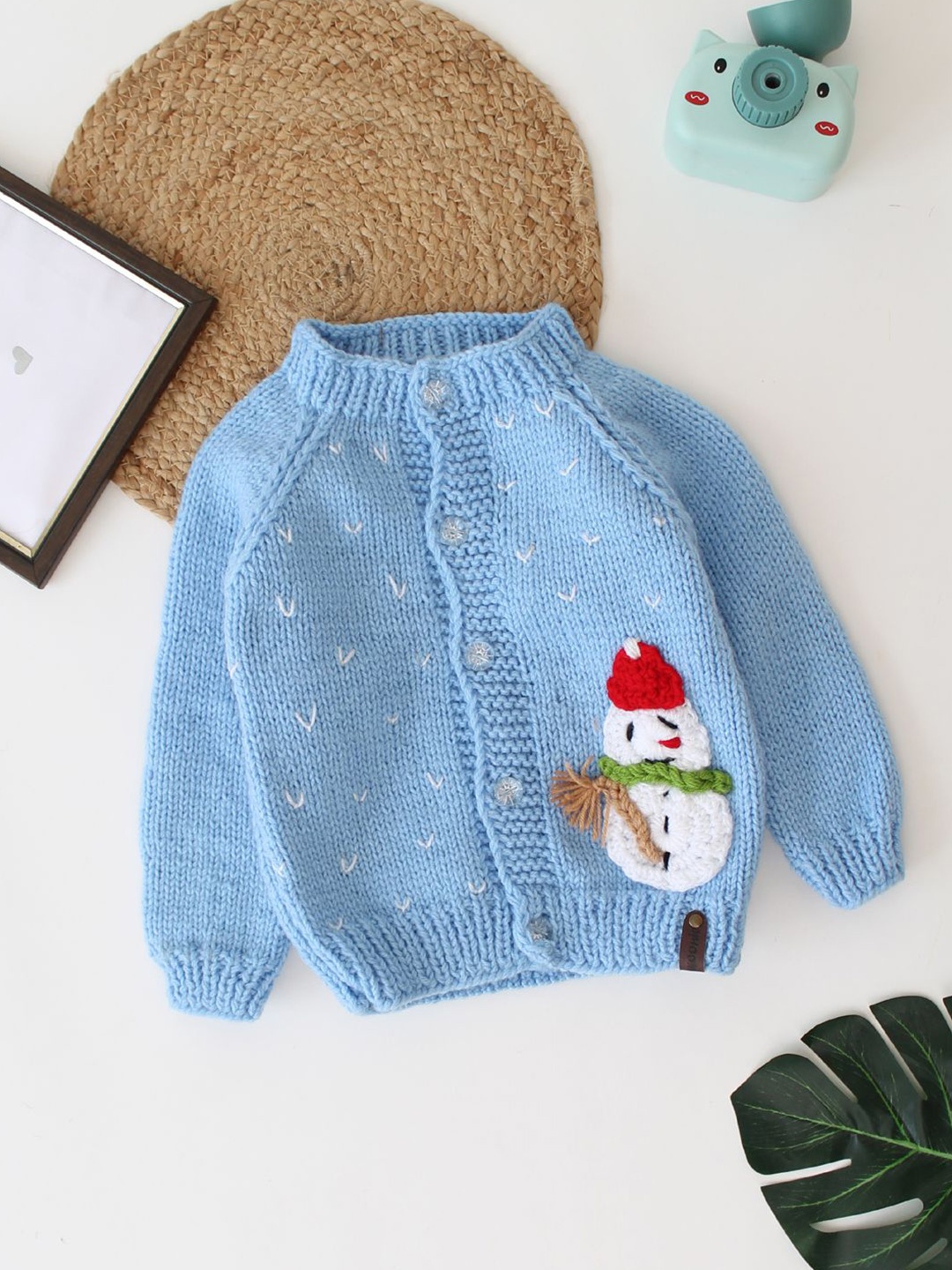 

Woonie Boys Quirky Cardigan, Blue