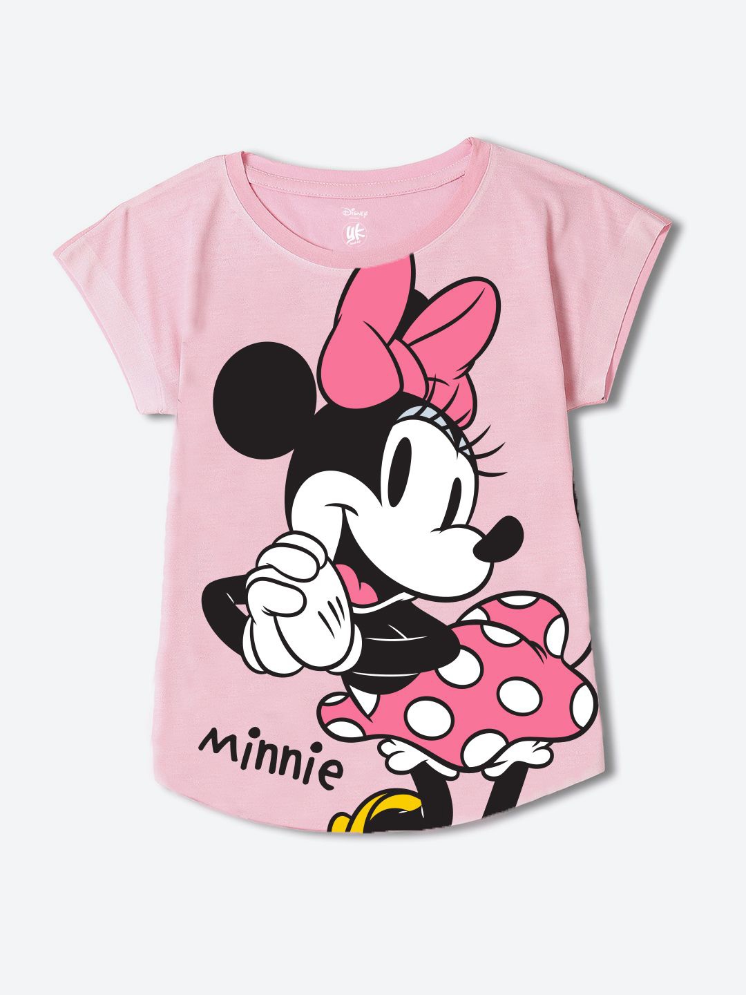 

YK Disney Print Top, Pink