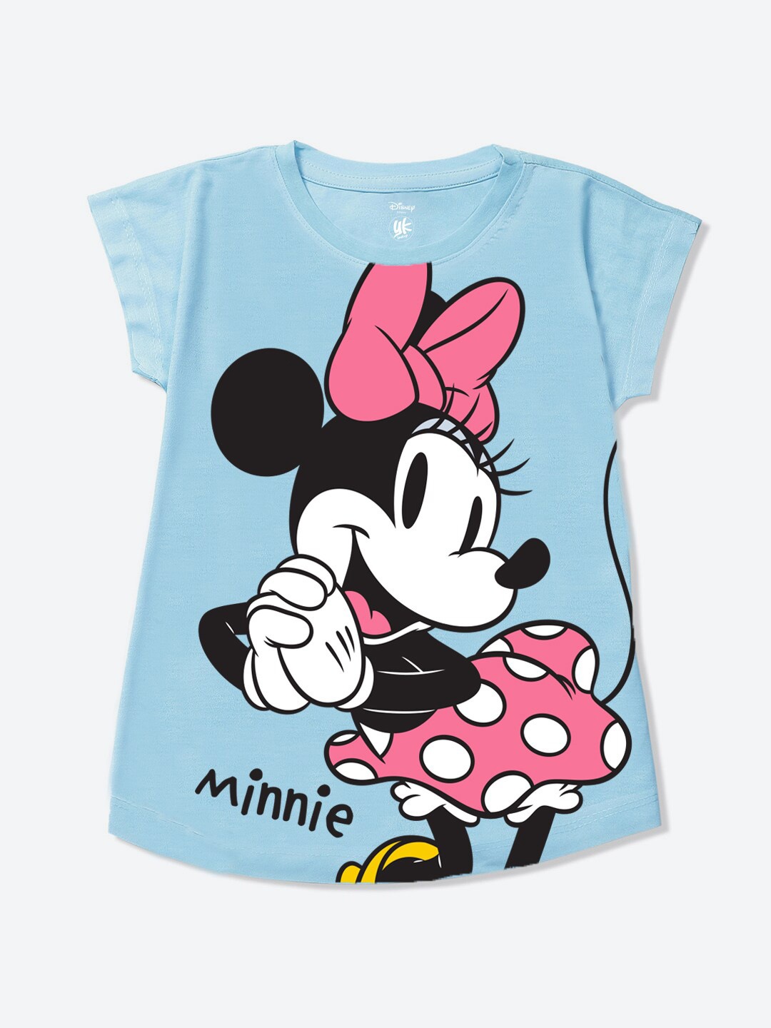 

YK Disney Print Top, Blue