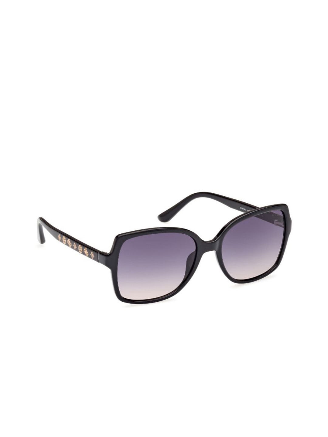 

GUESS Women Square Sunglasses with UV Protected Lens, Grey