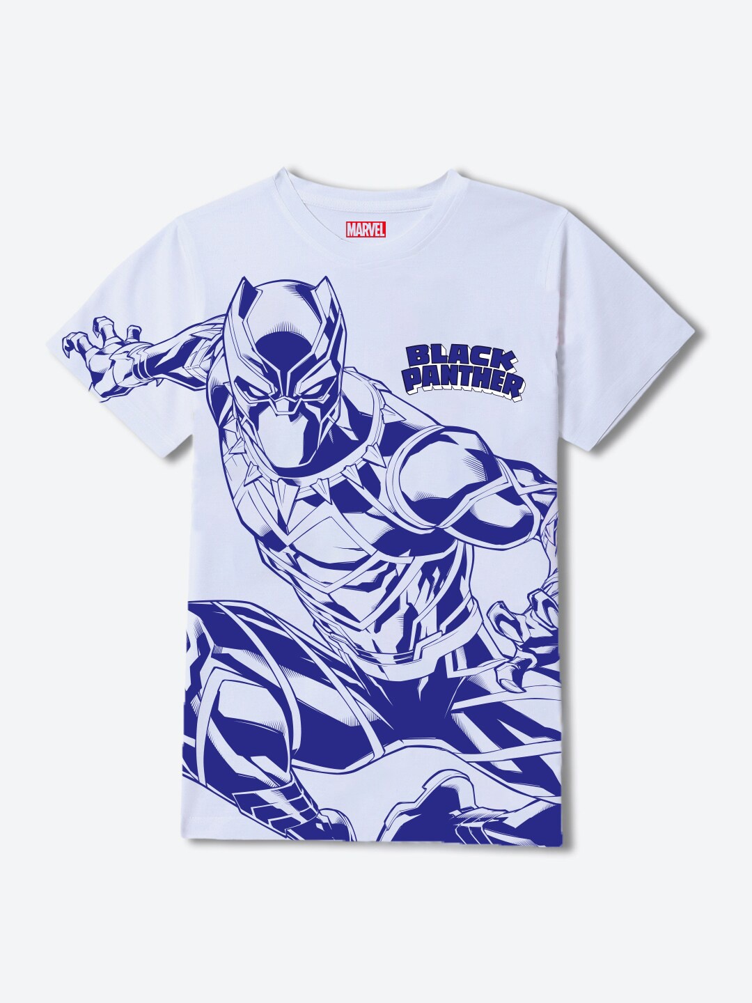 

YK Marvel Boys Printed T-shirt, White
